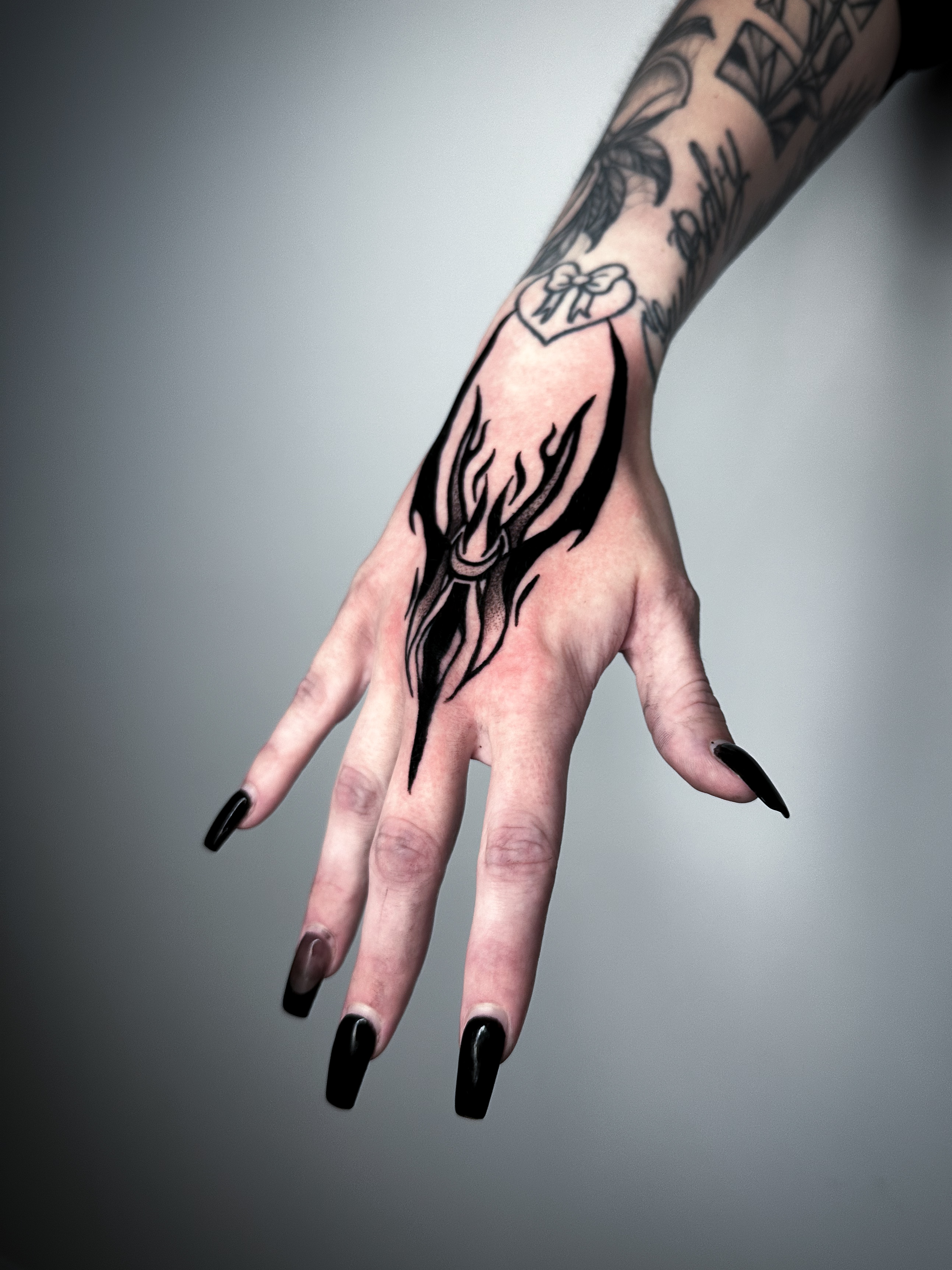 Blackwork tattoo, project 10